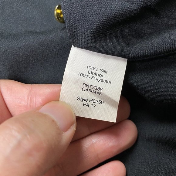 Madewell Silk Star Scatter Dress H0259 - Picture 11 of 12